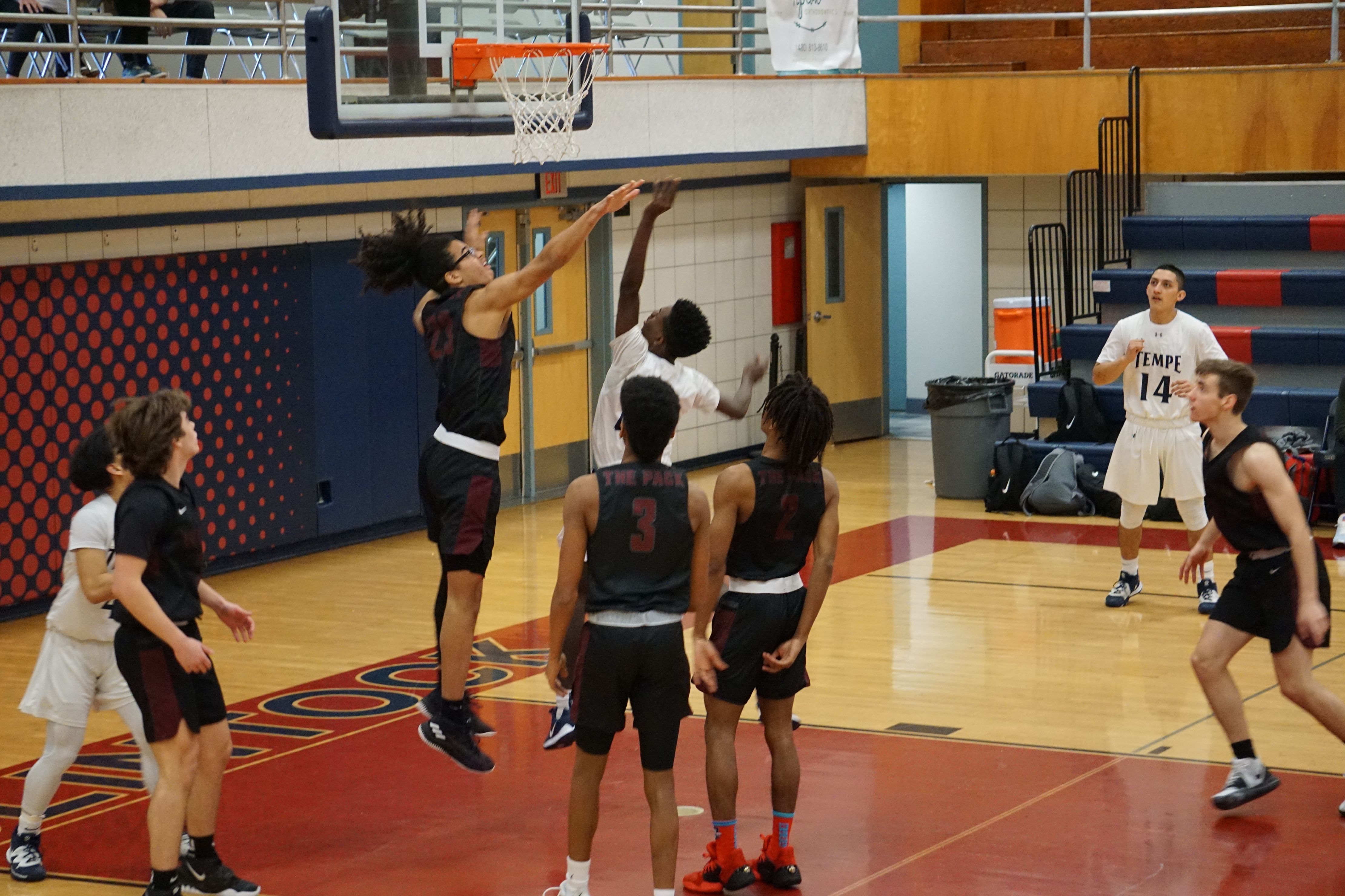 Varsity vs Tempe 12-28-2019 - Desert Mountain Wolves Basketball